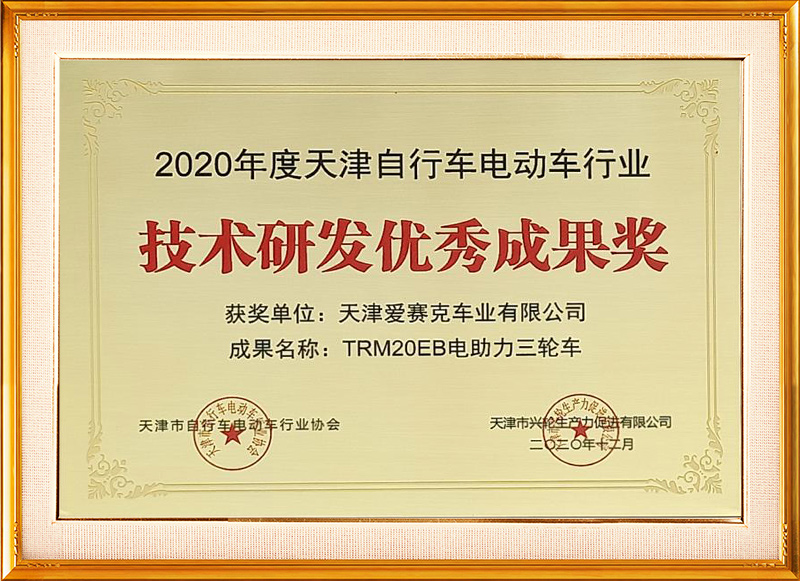 2020-技術(shù)研發(fā)優(yōu)秀成果獎(jiǎng)牌
